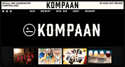Desktop Screenshot of kompaanbier.nl